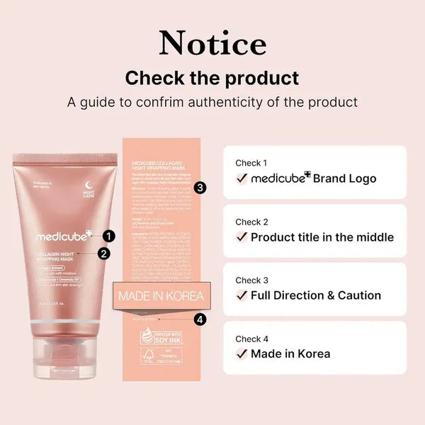 Medicube - Overnight Collagen Wrapping Mask